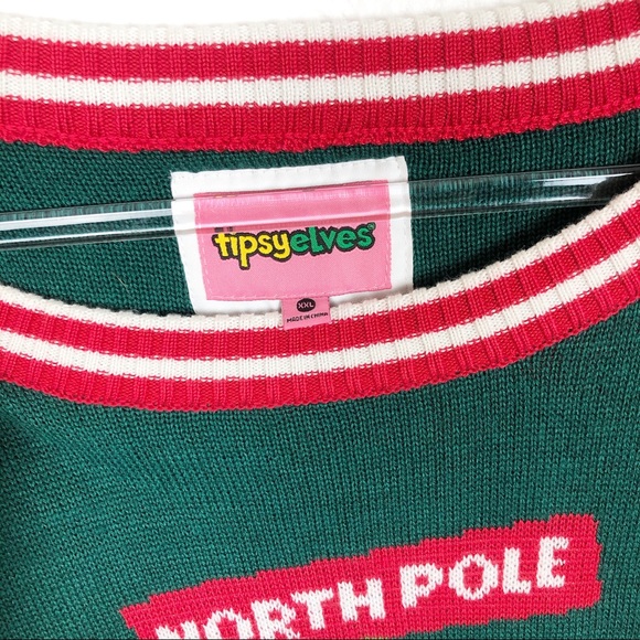Tipsy Elves North Pole Ugly Christmas‎ Sweater XXL - Picture 5 of 7